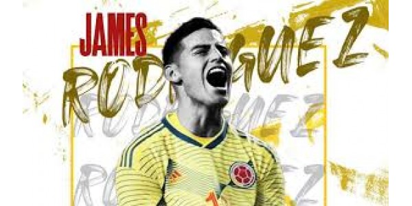 James Rodríguez sluit zich officieel aan bij de Asian League